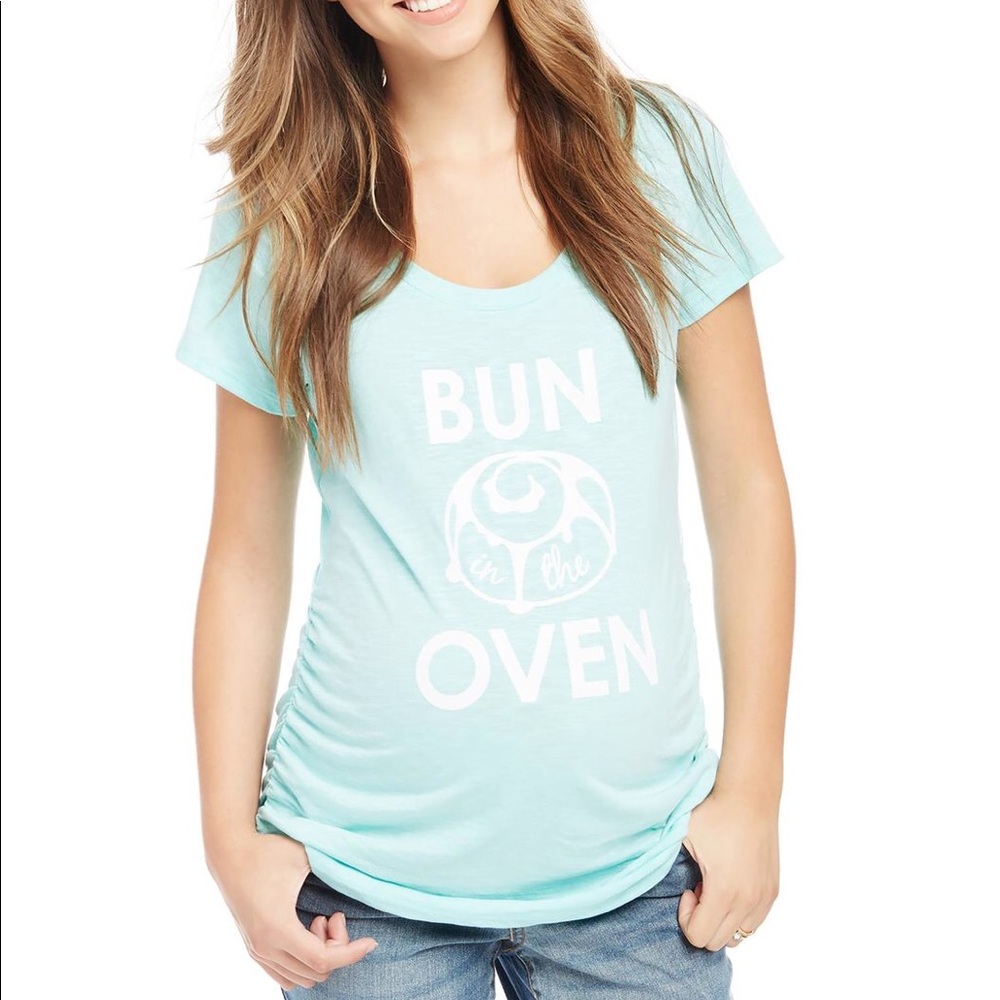 Motherhood Maternity Bun in the Oven T-shirt